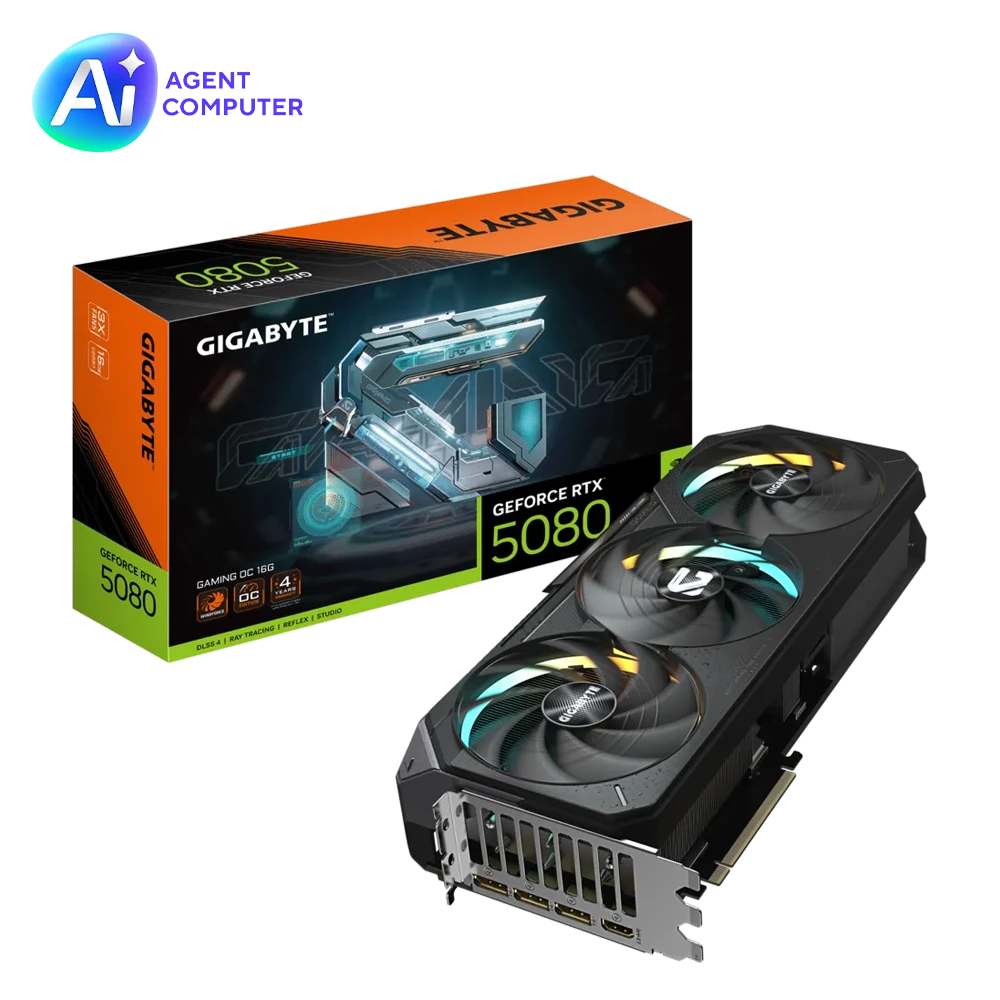 GIGABYTE GeForce RTX 5080 GAMING OC 16G GDDR7 DLSS 4 256 Bit
